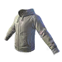 เสื้อ - Grey Zipper Hoodie